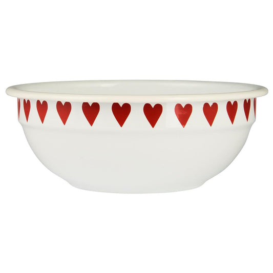 Ib Laursen - Skål med hjerter (emalje)