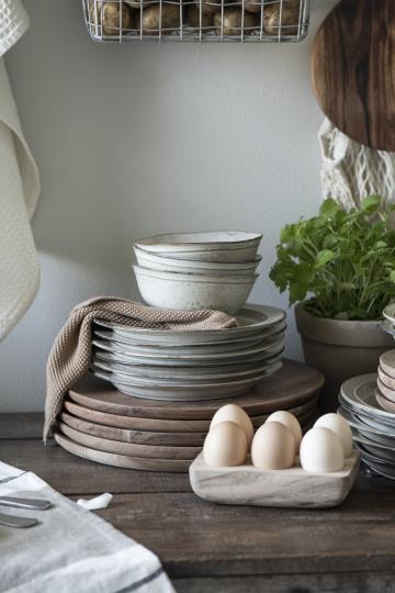 Ib Laursen - Fad/tallerken af akacietræ Ø 29 cm, 2. sortering