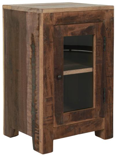 Ib Laursen - Sidebord m/glaslåge og 1 hylde UNIKA Shaker