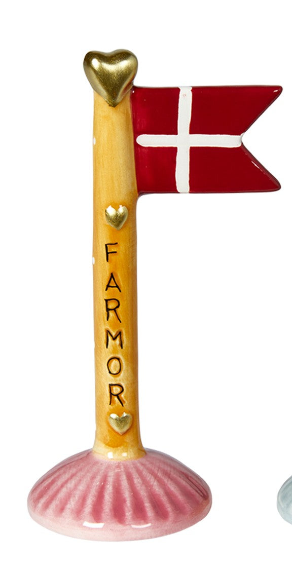 Speedtsberg - Keramik flag FARMOR 8 x 5 x 14 cm