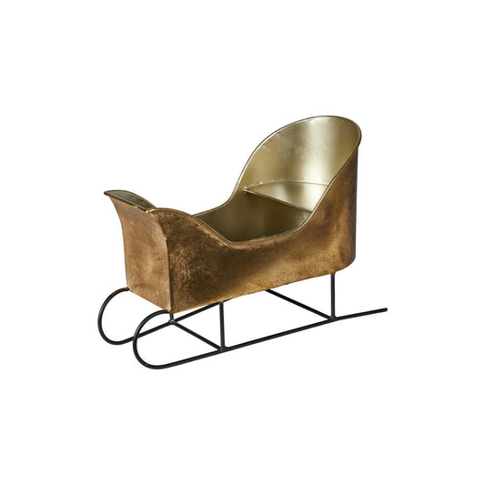 Juleslæde i rustik antik look