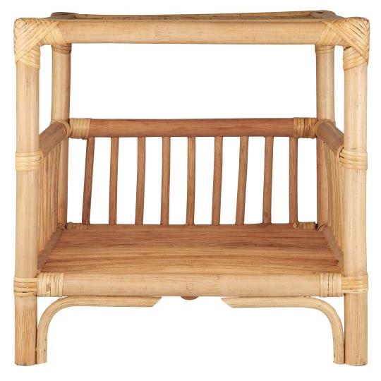 ib Laursen Sidebord/natbord m/hylde rattan