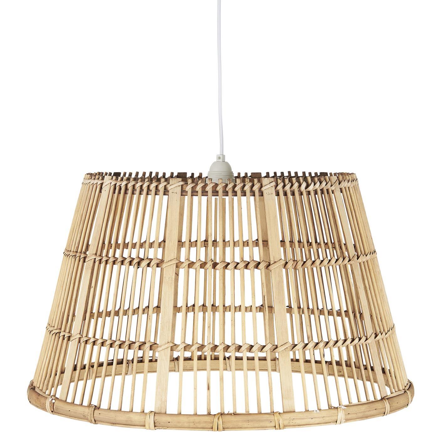 Ib Laursen - Hængelampe med Bambusskærm Ø60 x H 62 cm