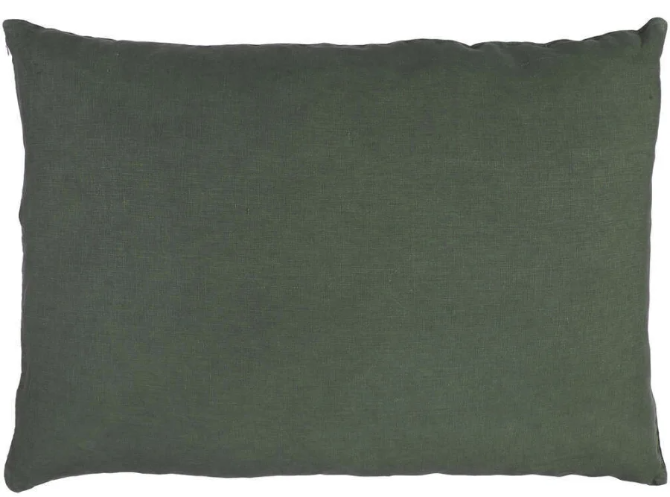 Ib Laursen - Pudebetræk Hør 'MYRTLE GREEN' 50 X 70 CM