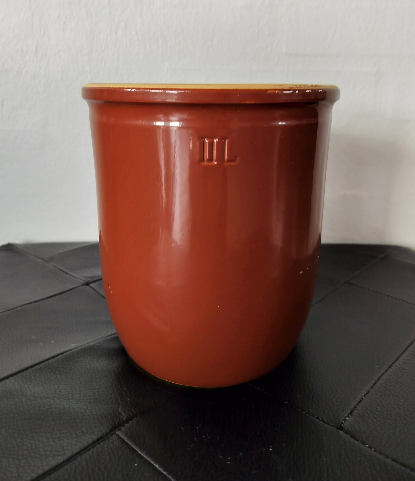 Secondhand - Syltekrukke Ø 16 cm x H 17,5 cm "2L"