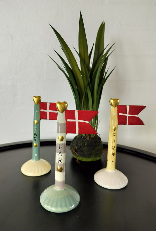 Speedtsberg - Keramik flag FAR 8 x 5 x 14 cm