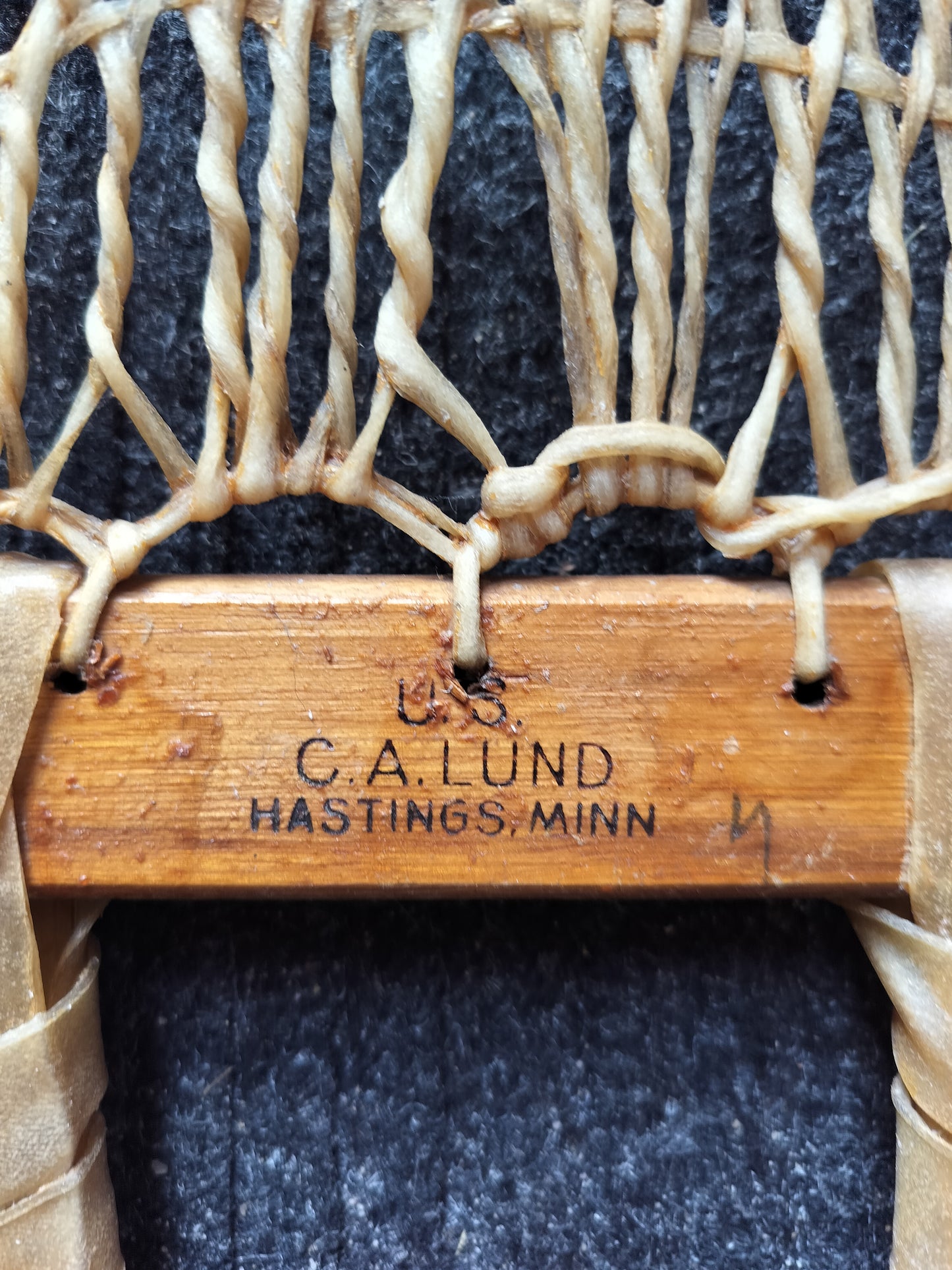 gamle snesko fra U.S. C. A. LUND HASTINGS, MINN