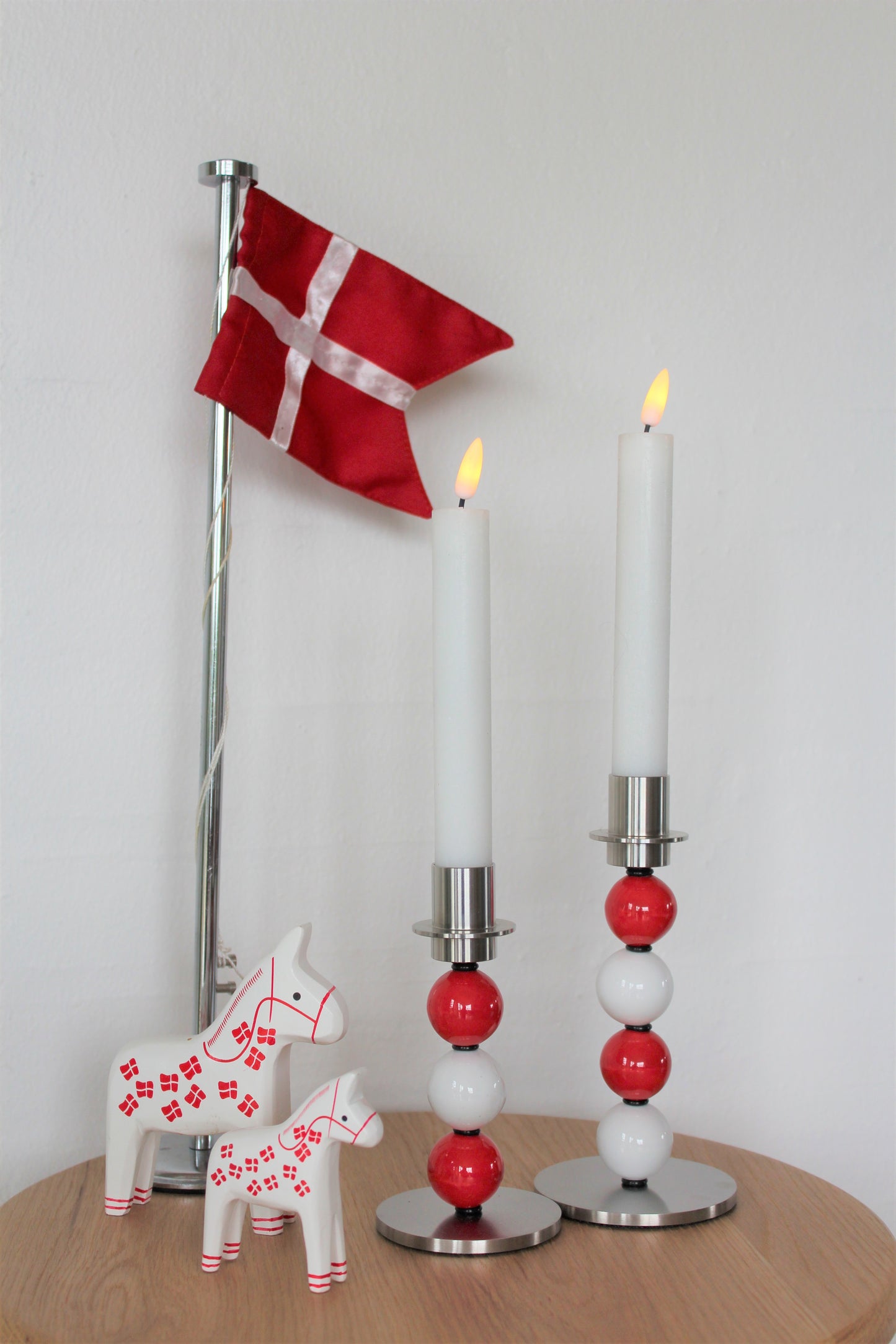 My candle - Lysestage sæt i stål, model 9117