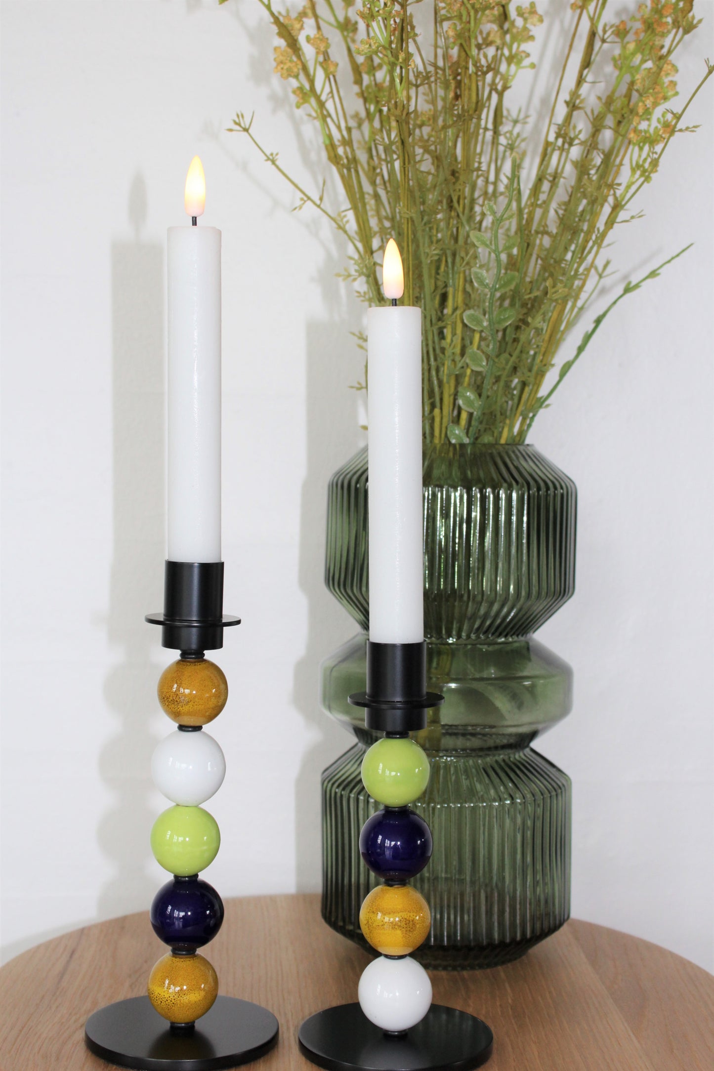 My candle - Lysestage sæt i sort, model 9125