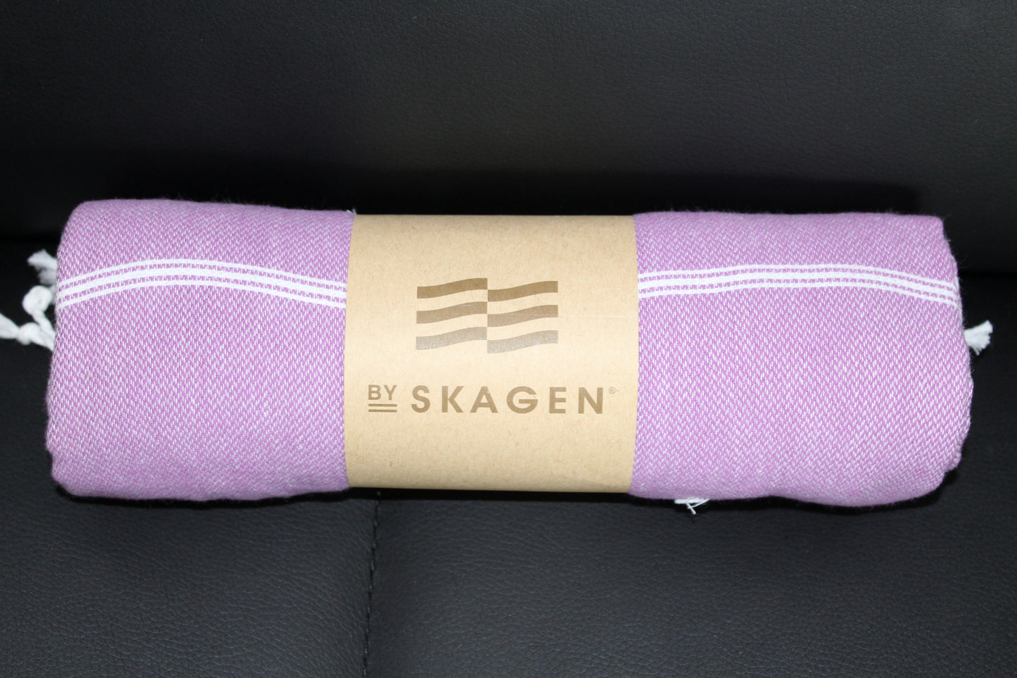 By Skagen - Hammam håndklæde med frynser, Violet