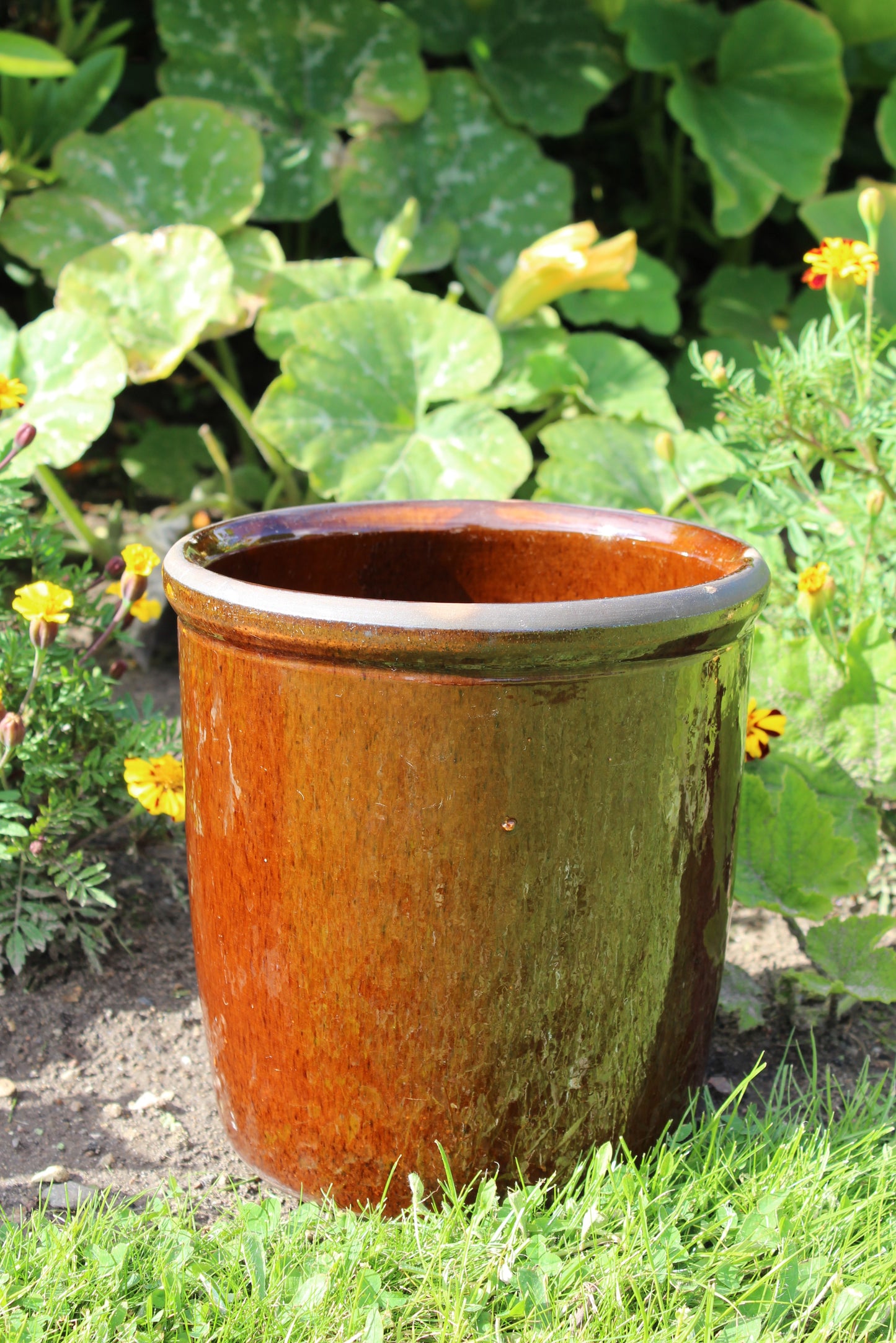 Secondhand - Syltekrukke, markeret med Dania 6L