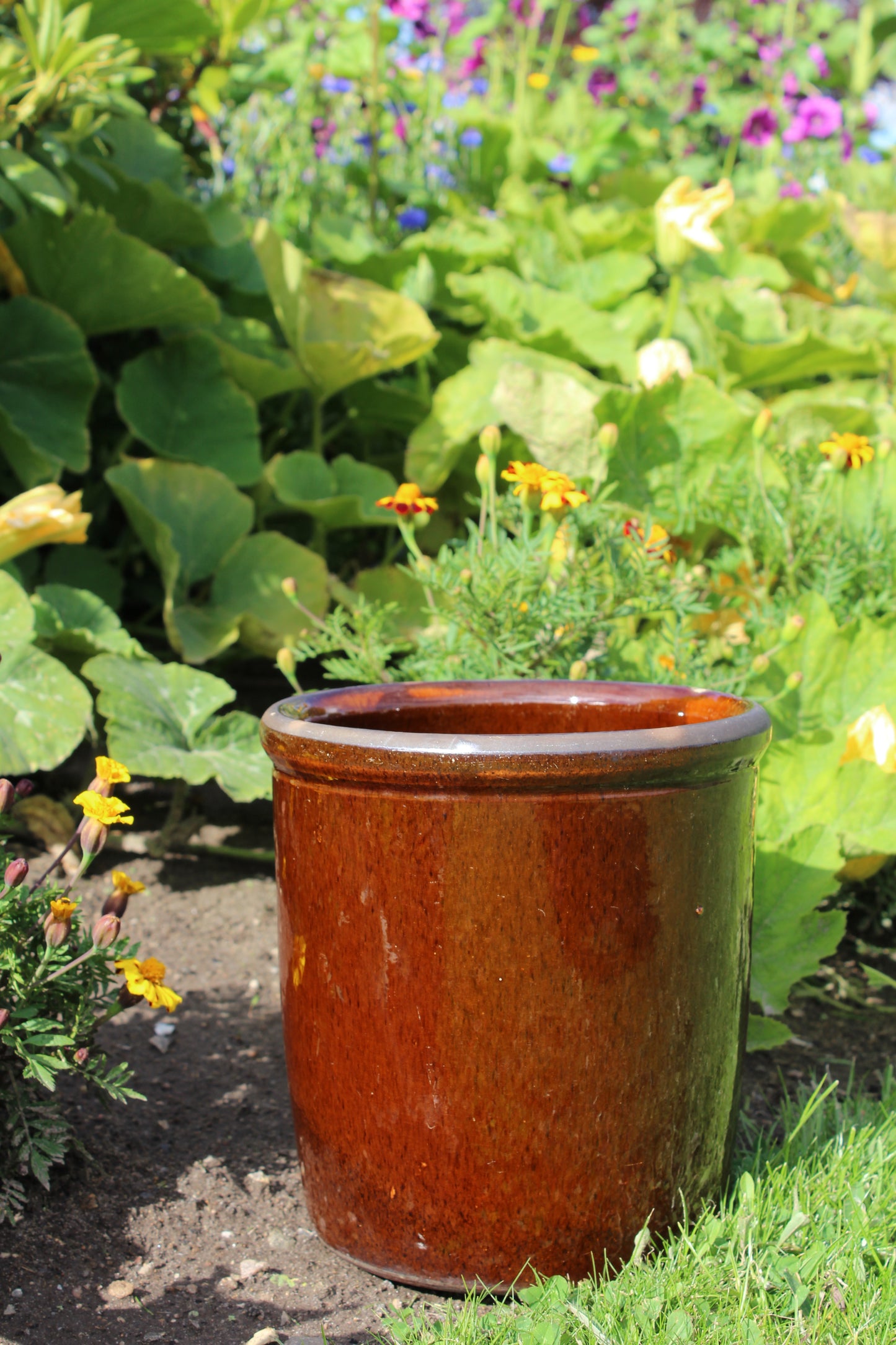 Secondhand - Syltekrukke, markeret med Dania 6L