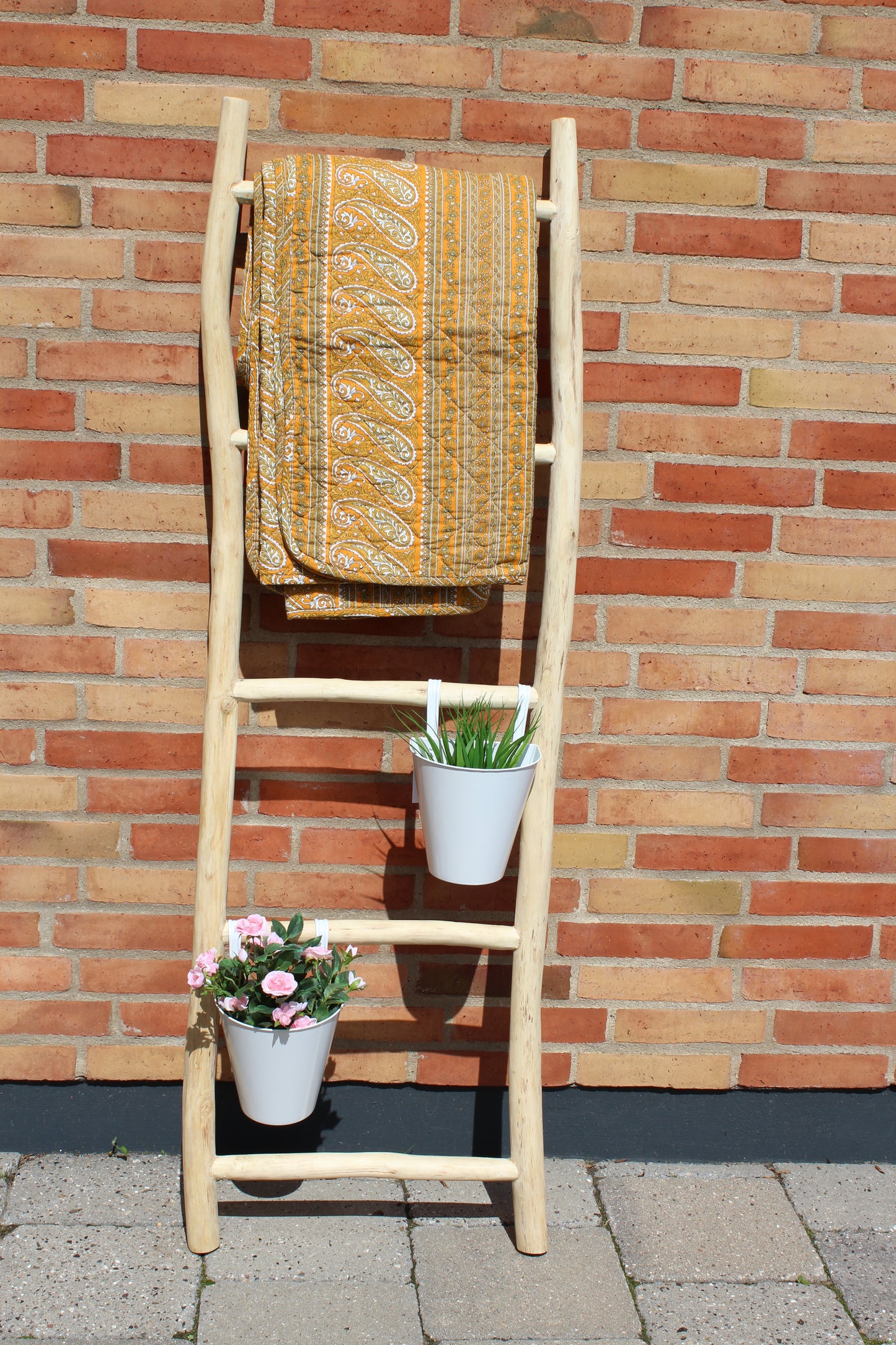 Dekorationsstige - teak natur