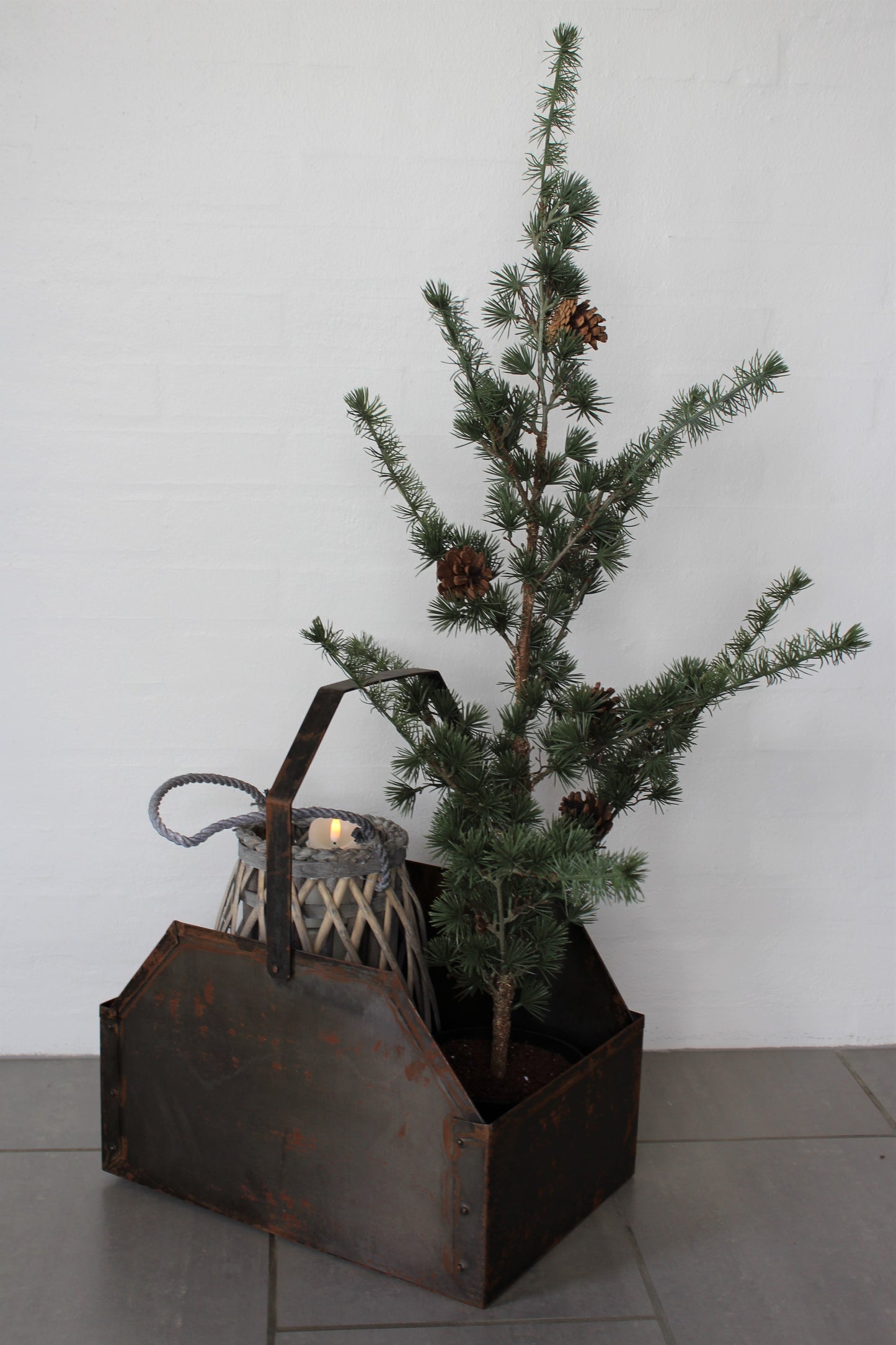 2HAVE - kunstigt cedertræ i potte (grøn) 100 cm
