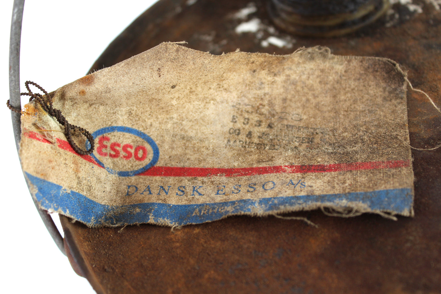 Secondhand - Gammel Esso oliedunk