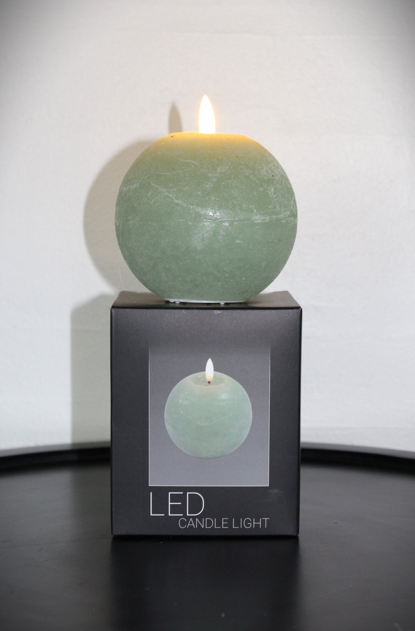 Deko Florale - Kugle LED lys, lysegrøn