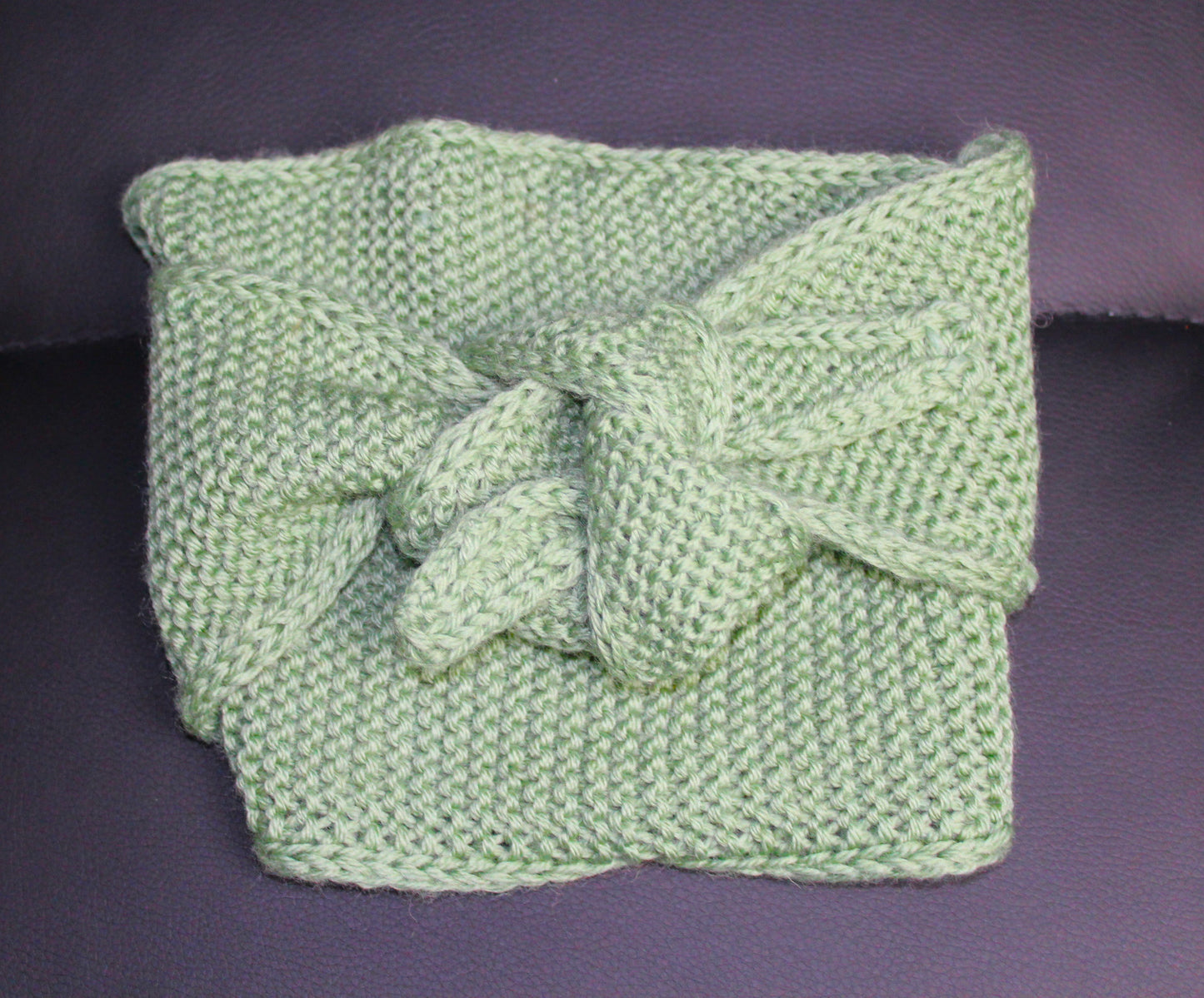 Homemade - Strikket scarf 100% uld