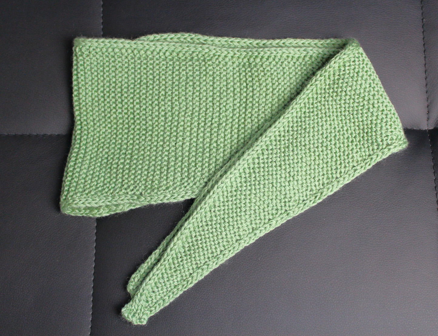 Homemade - Strikket scarf 100% uld