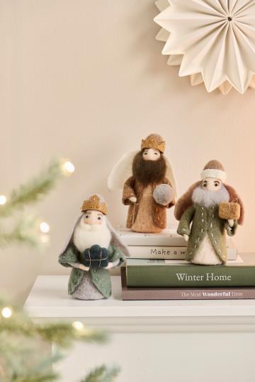 Ib Laursen - 3 vise mænd (filtet uld)