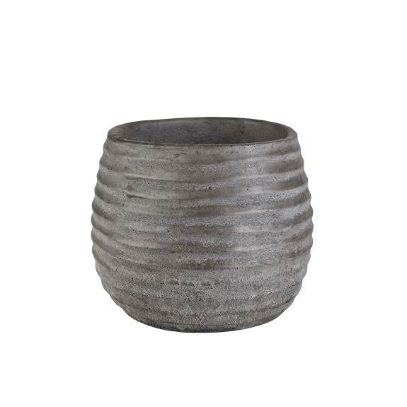 Potteskjuler i grå 16 x 21 cm