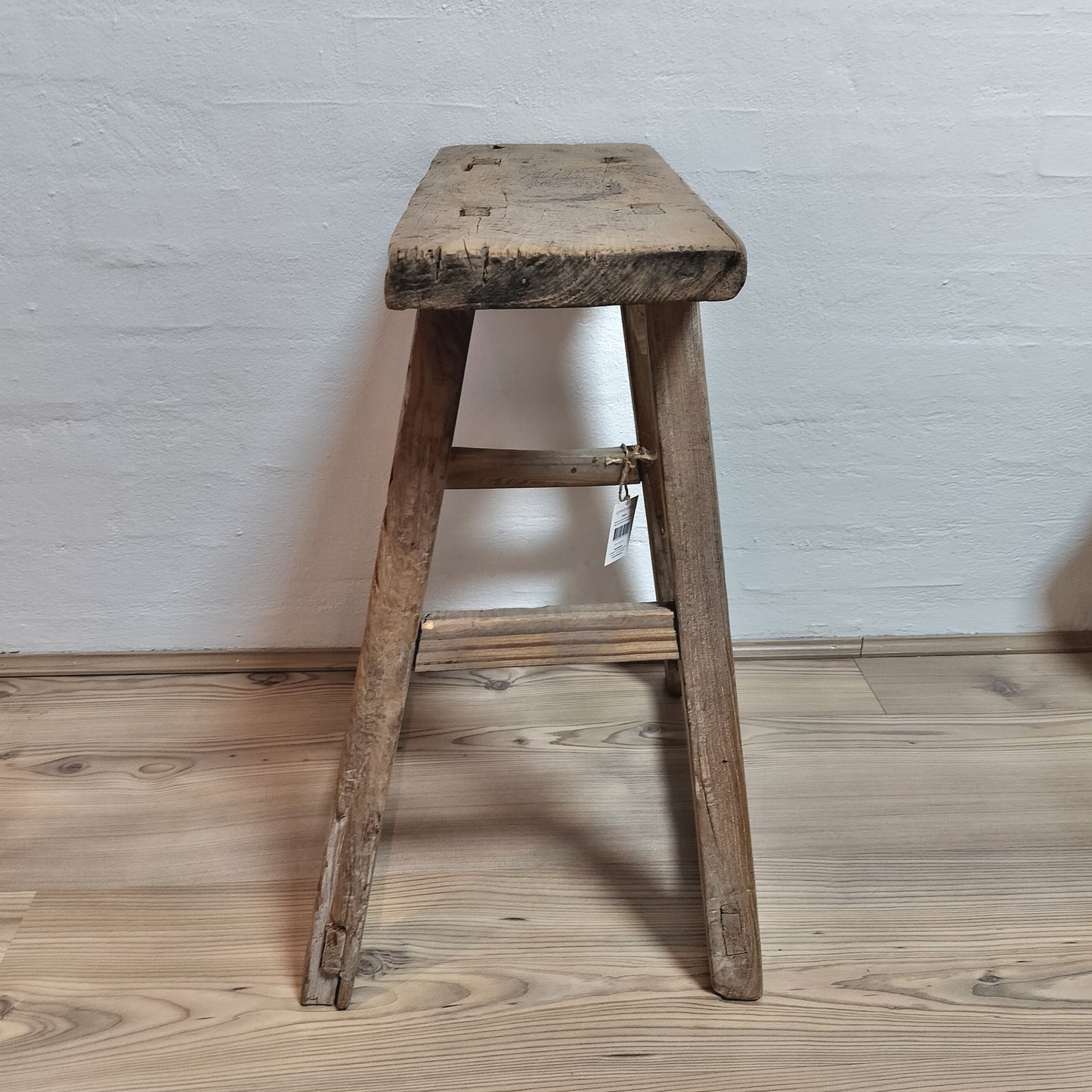 Bænk af genbrugstræ UNIKA