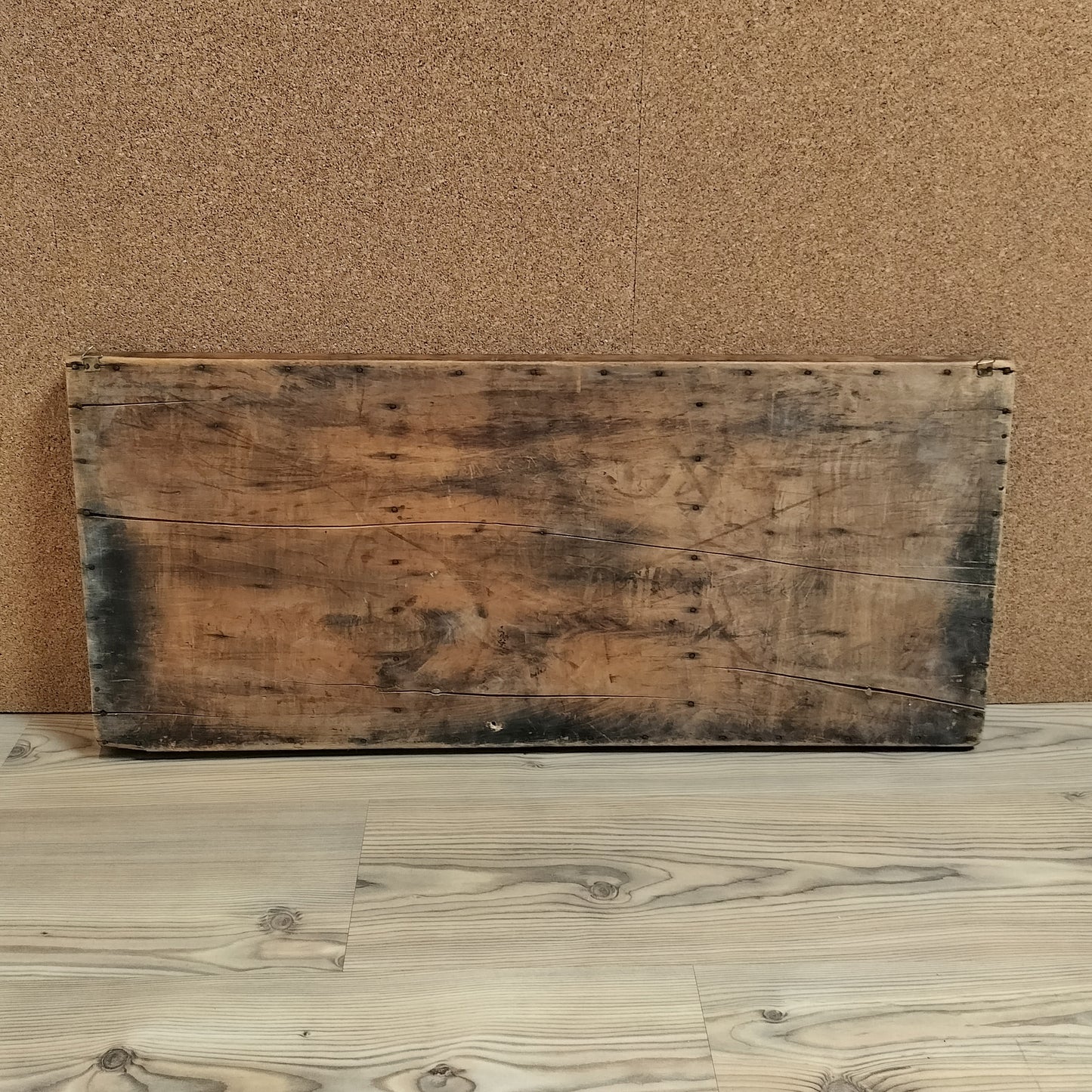 Secondhand - Gammel sættekasse B 82,5 x D 3,3/4,8 x H 36,5 cm