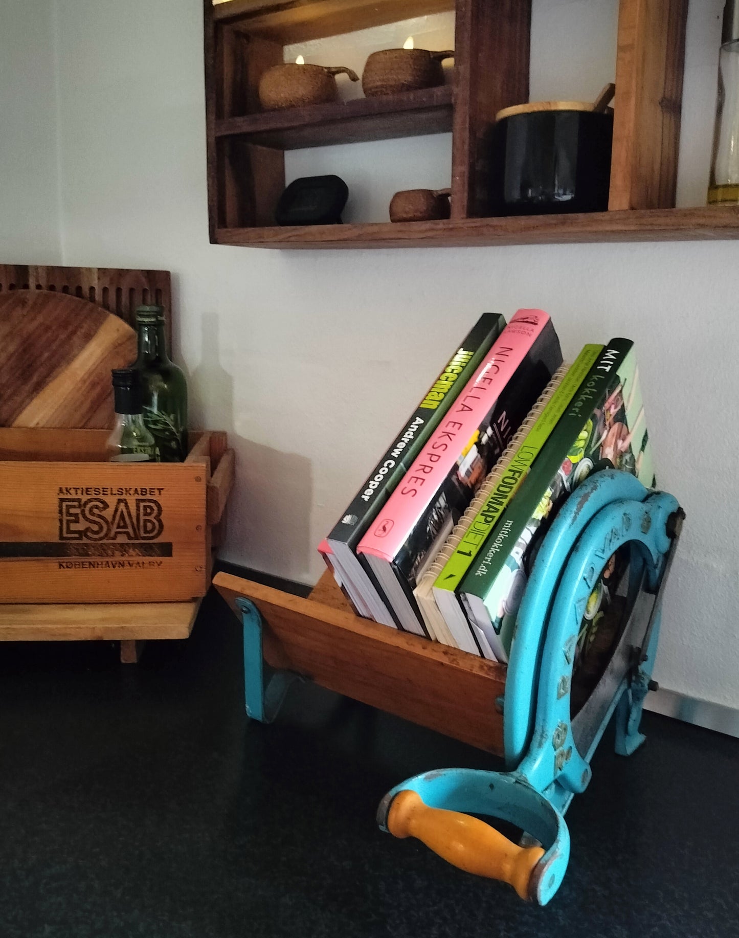 Secondhand - Raadvad brødskærer lyseblå