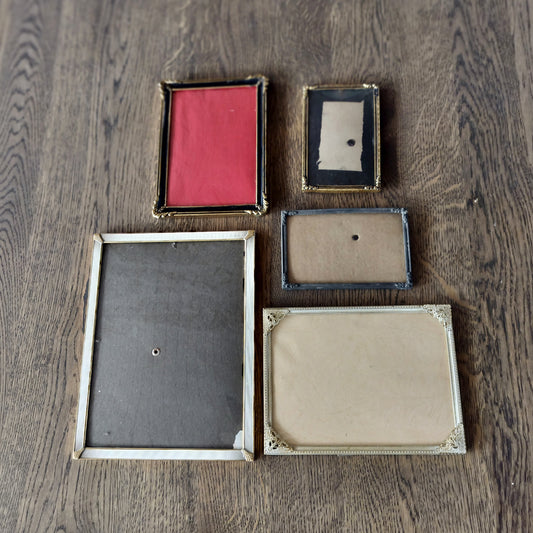 Secondhand - 5 stk. retro billedrammer (19)