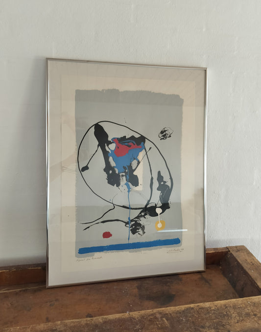 Secondhand - J.V. Martin Oliemaleri SIGNAL FRA RUMMET