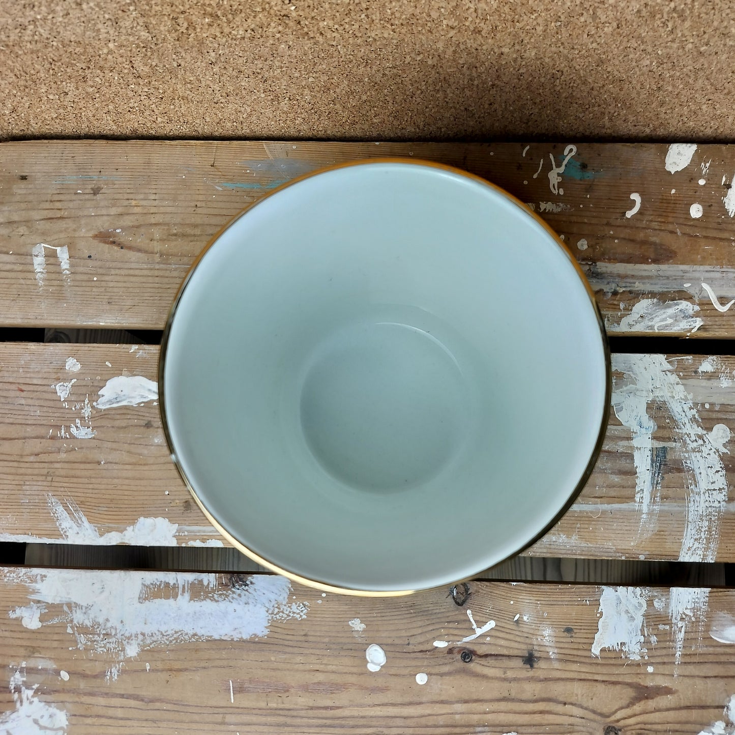 Secondhand - Potteskjuler fra Upsala Ekeby 'FORELSKELSE' Ø 17,5 x H 15 cm-oppefra