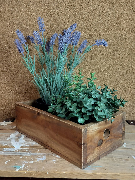 Trækasse/træbakke Lille L 34 x B 20 x H 11 cm