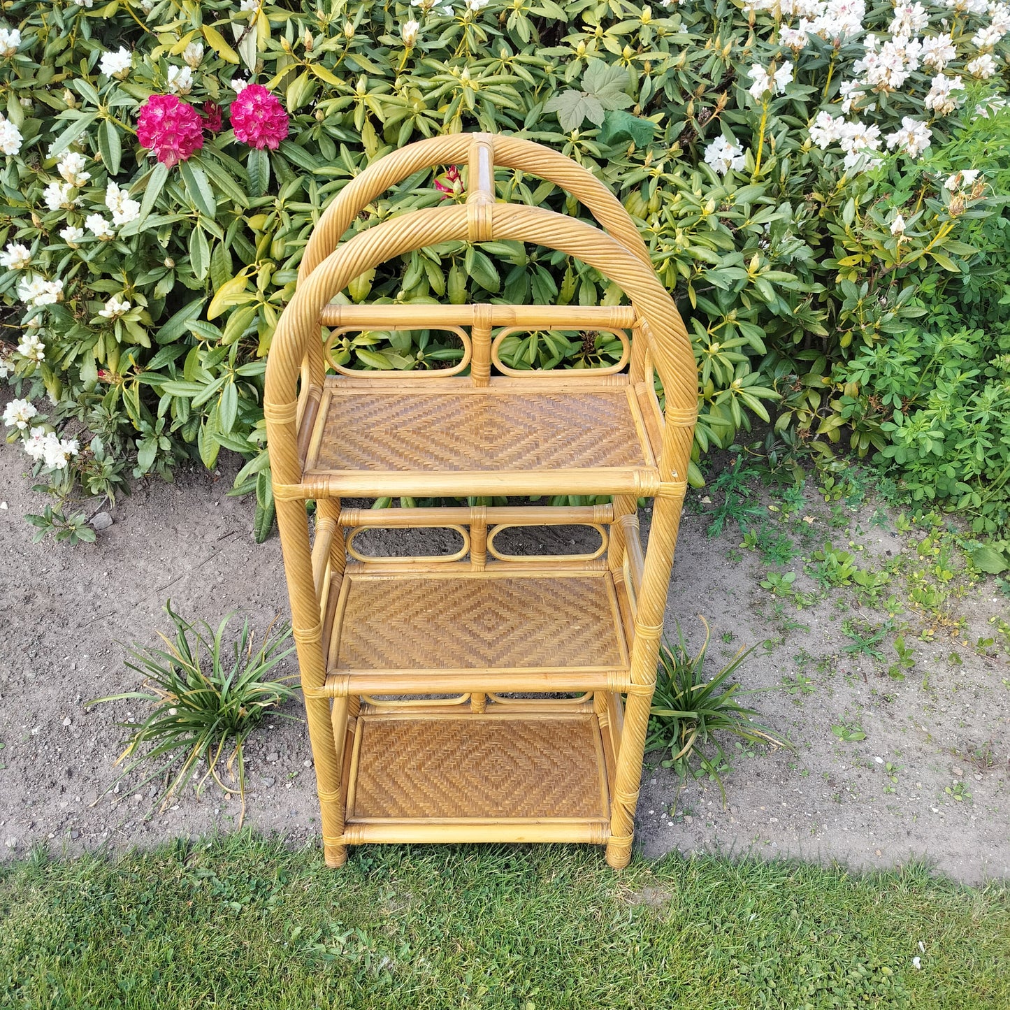 Secondhand - Bambus reol B 49 x D 28,5 x H 106 cm