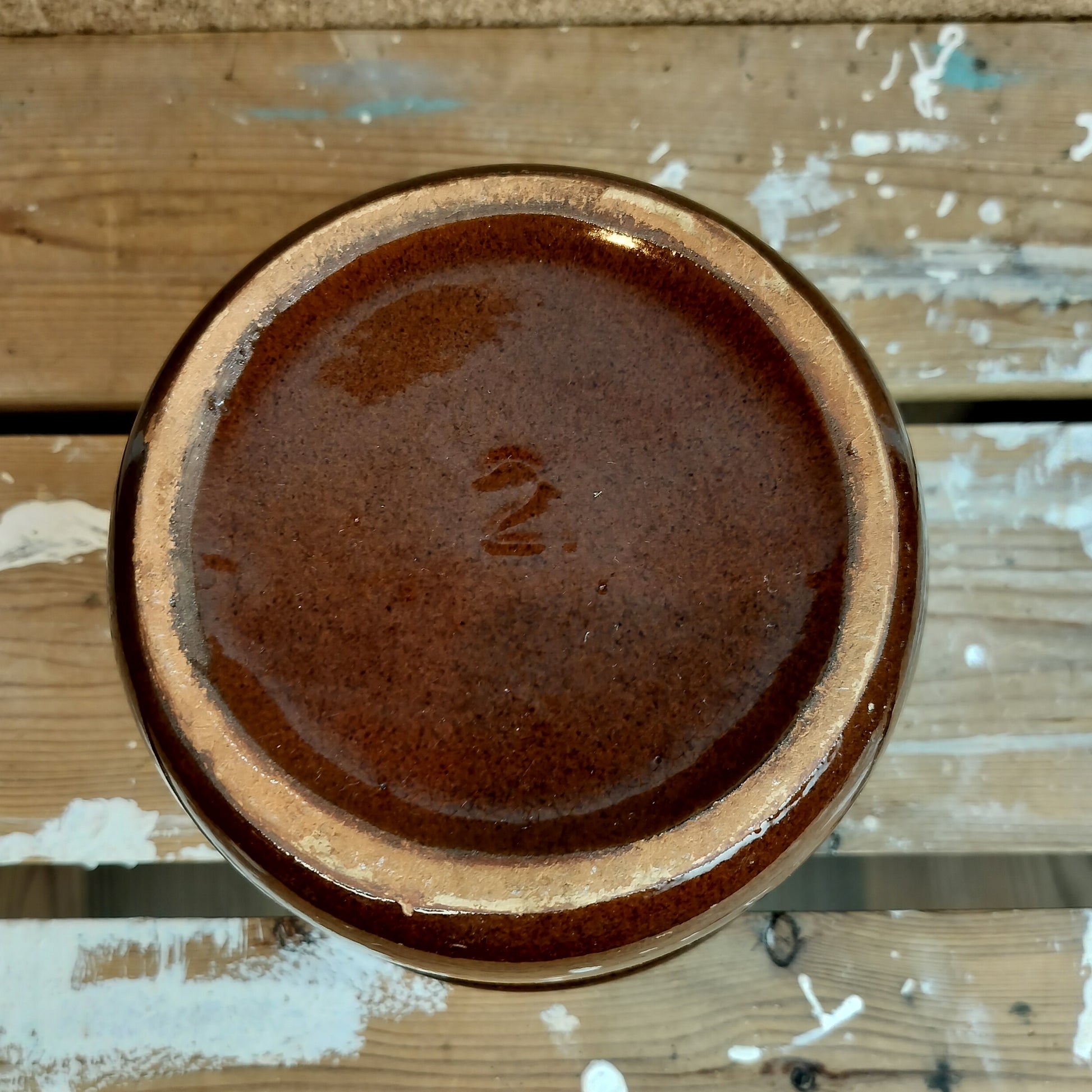 Secondhand - Syltekrukke "Kronjyden 2" Ø 17,5 x H 14 cm