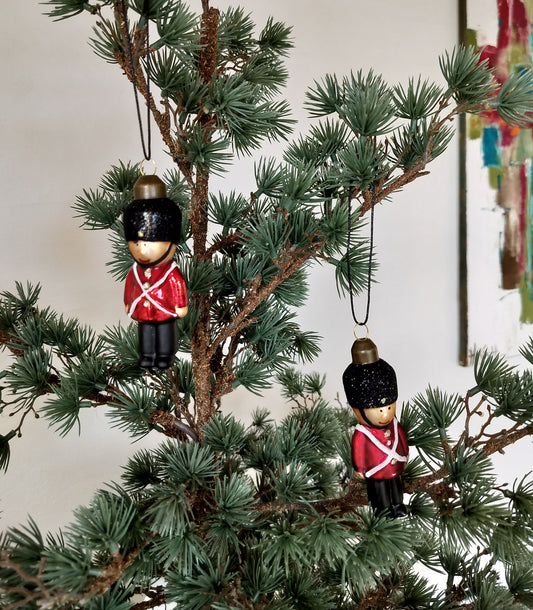 Julekugler Gardere 2 stk. 3 x 3 x H 9 cm ass.