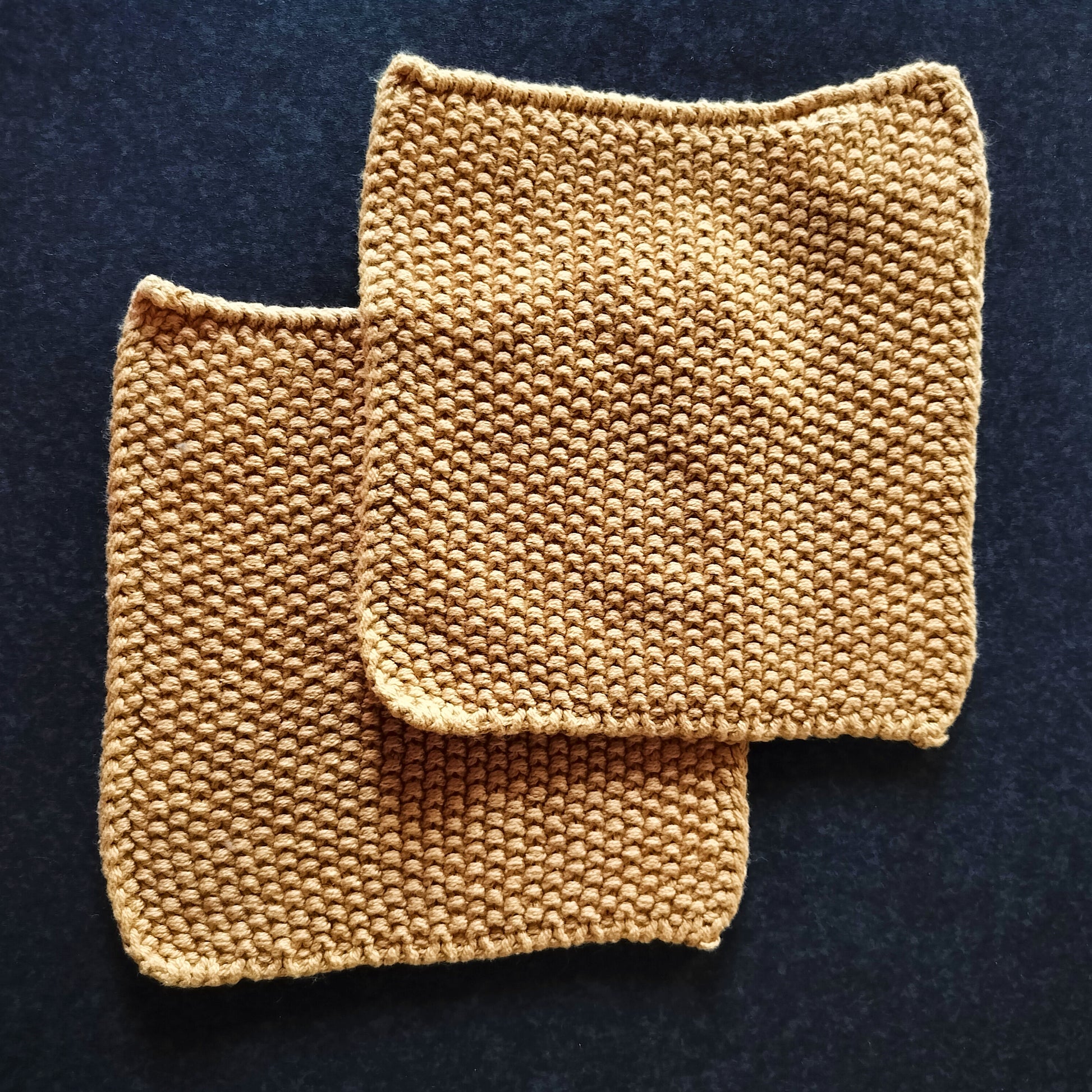 Ib Laursen - Grydelapper (2 stk.) Mynte MUSTARD 22 x 22 cm