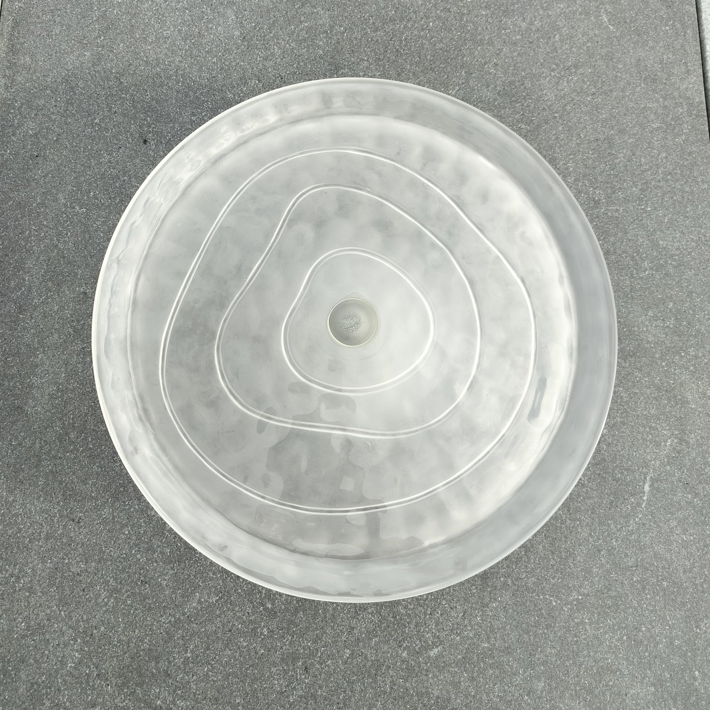 Secondhand - Lagkage fad på fod Ø 34 x H 9 cm