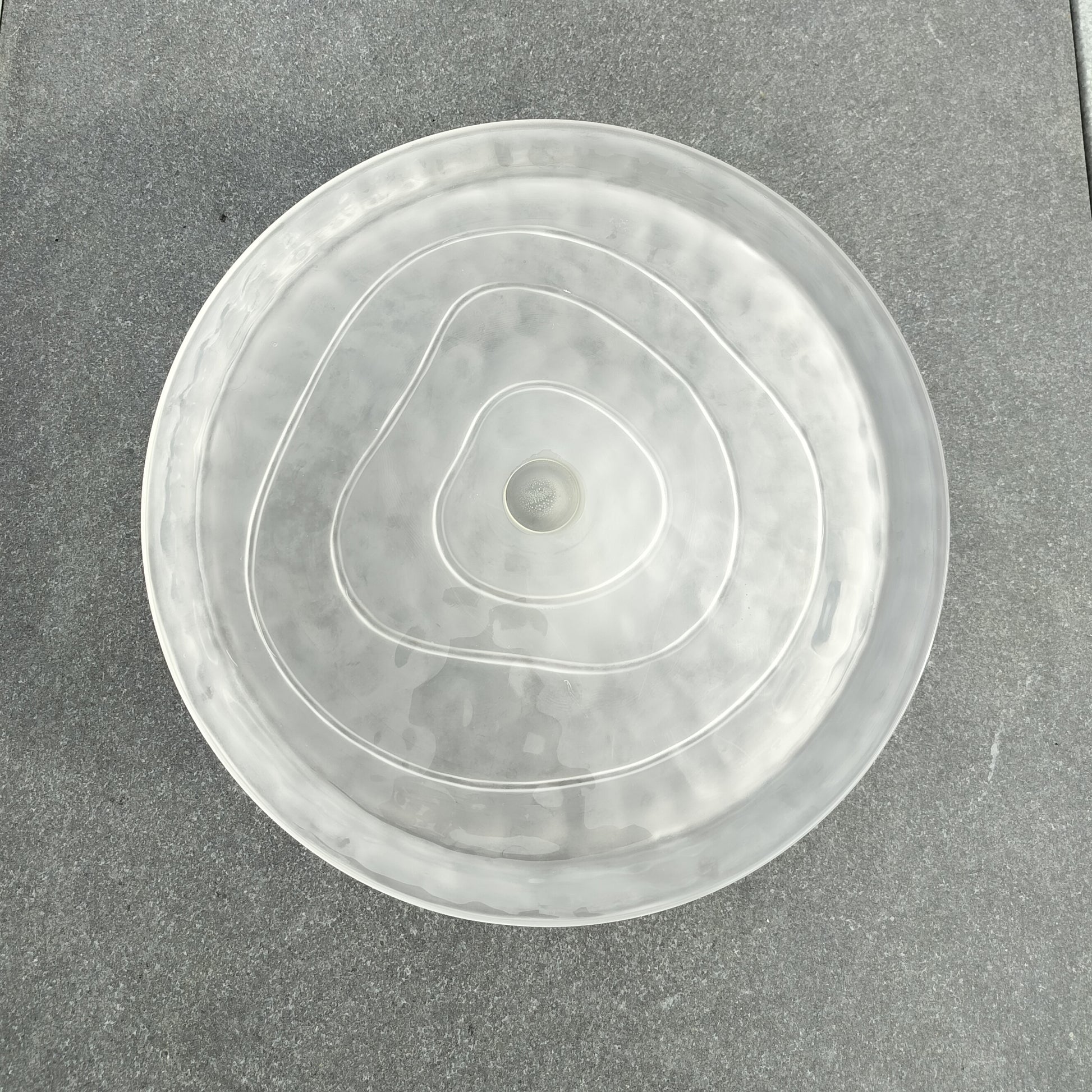 Secondhand - Lagkage fad på fod Ø 34 x H 9 cm