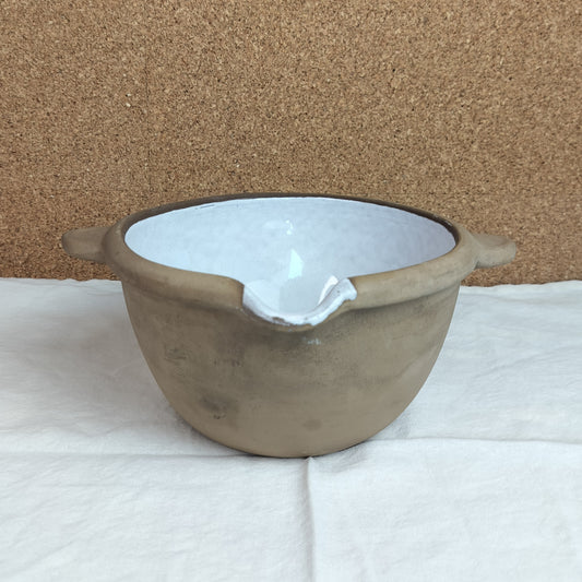 Secondhand - Lerskål Ø 21/25,5 x H 11 cm