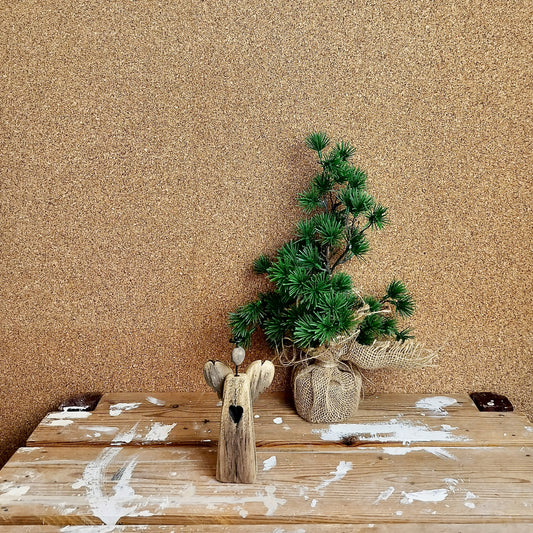 Ib Laursen - Engel Lucia stående H 14 cm