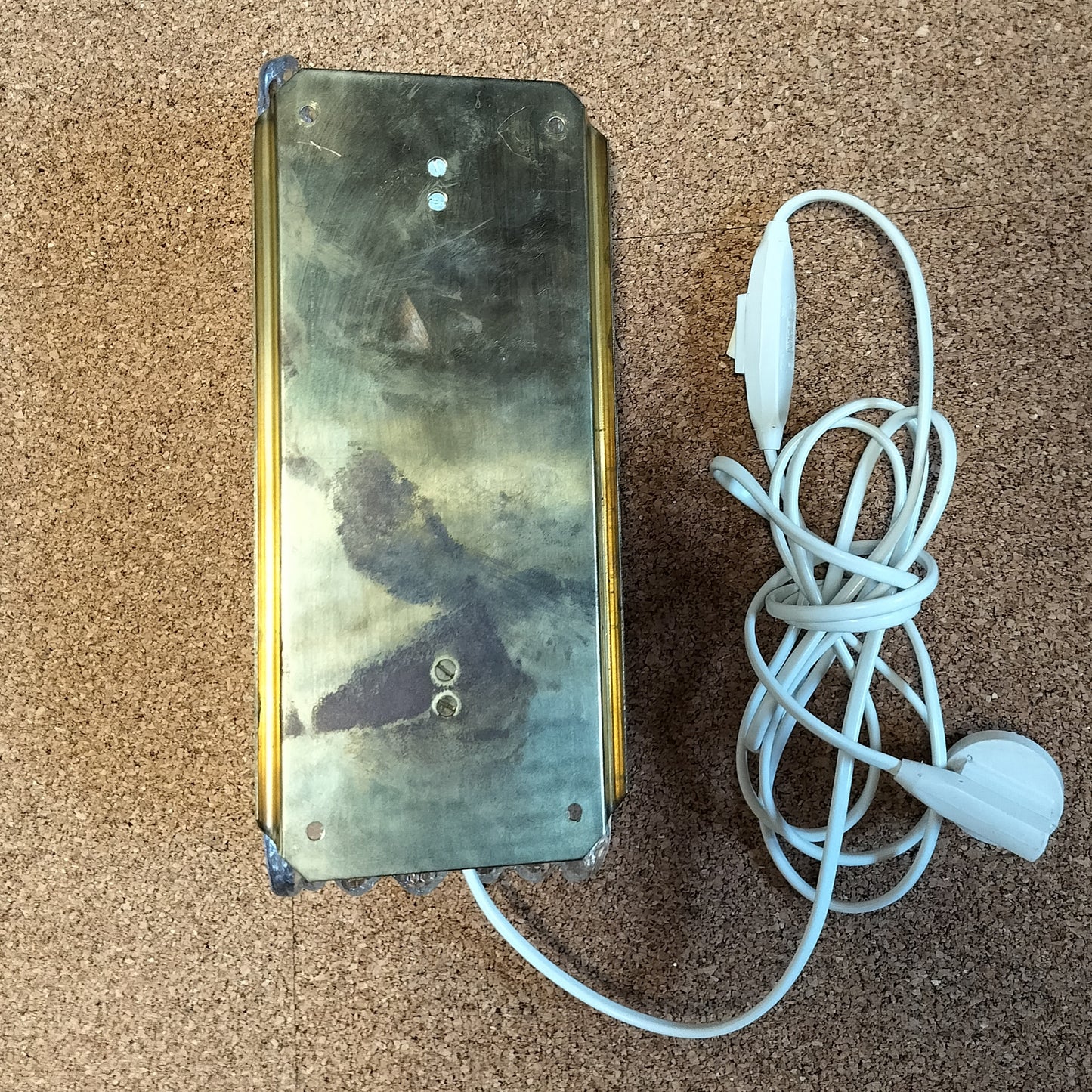 Secondhand - Lyfa/Orrefors væglampe af Carl Fagerlund bagsiden