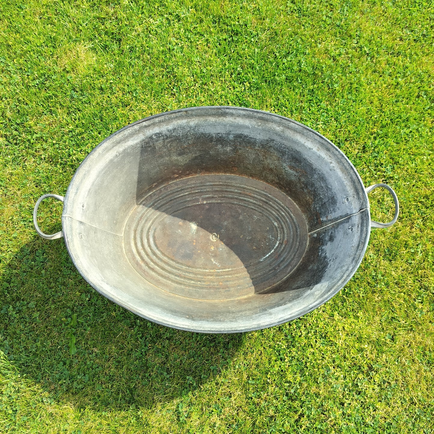 Secondhand - Glud og Marstrand zink balje L 58 x B 44 x H 24 cm