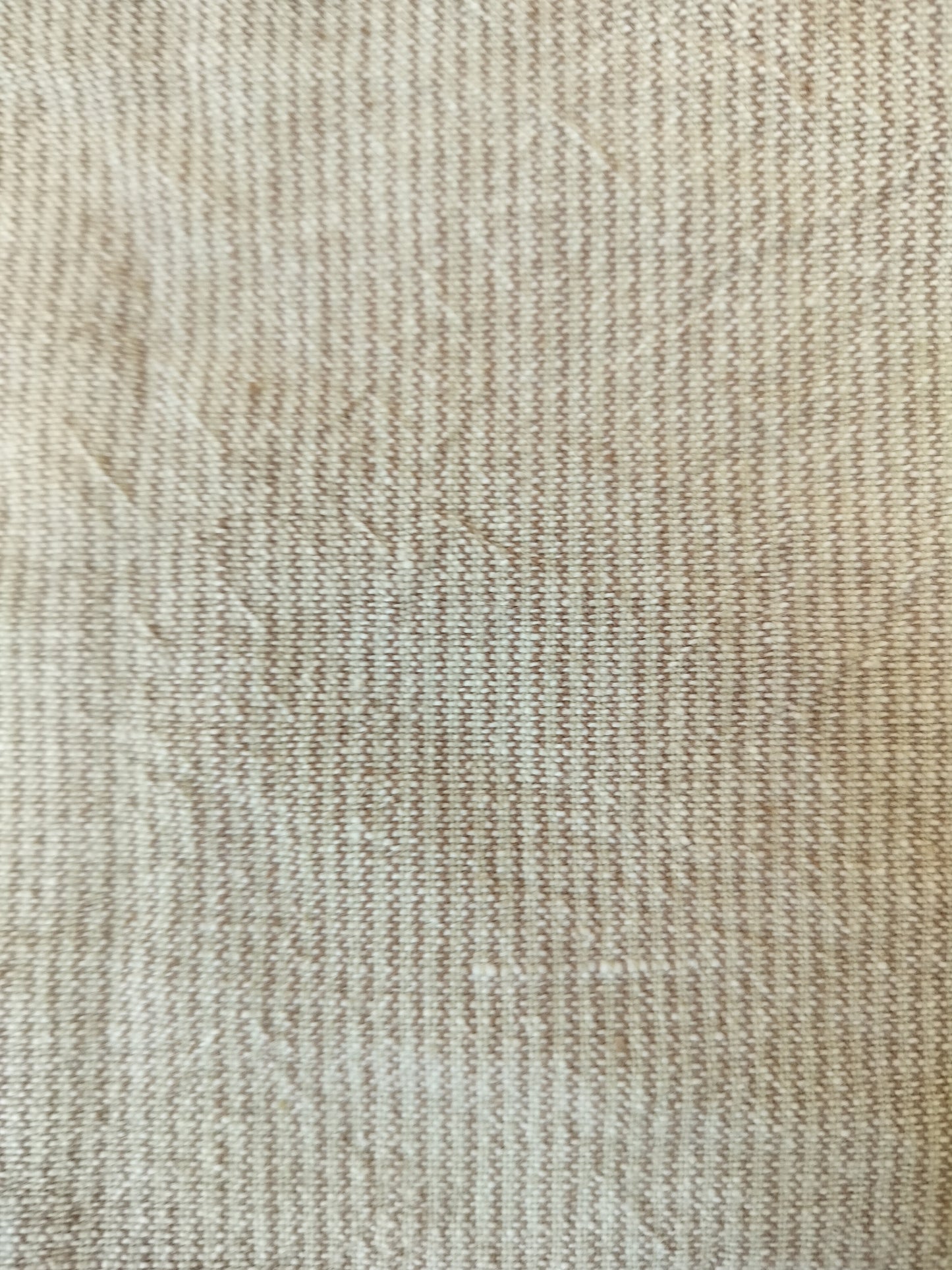 Ib Laursen - Pudebetræk med lysebrune og beige striber 70 x 50 cm