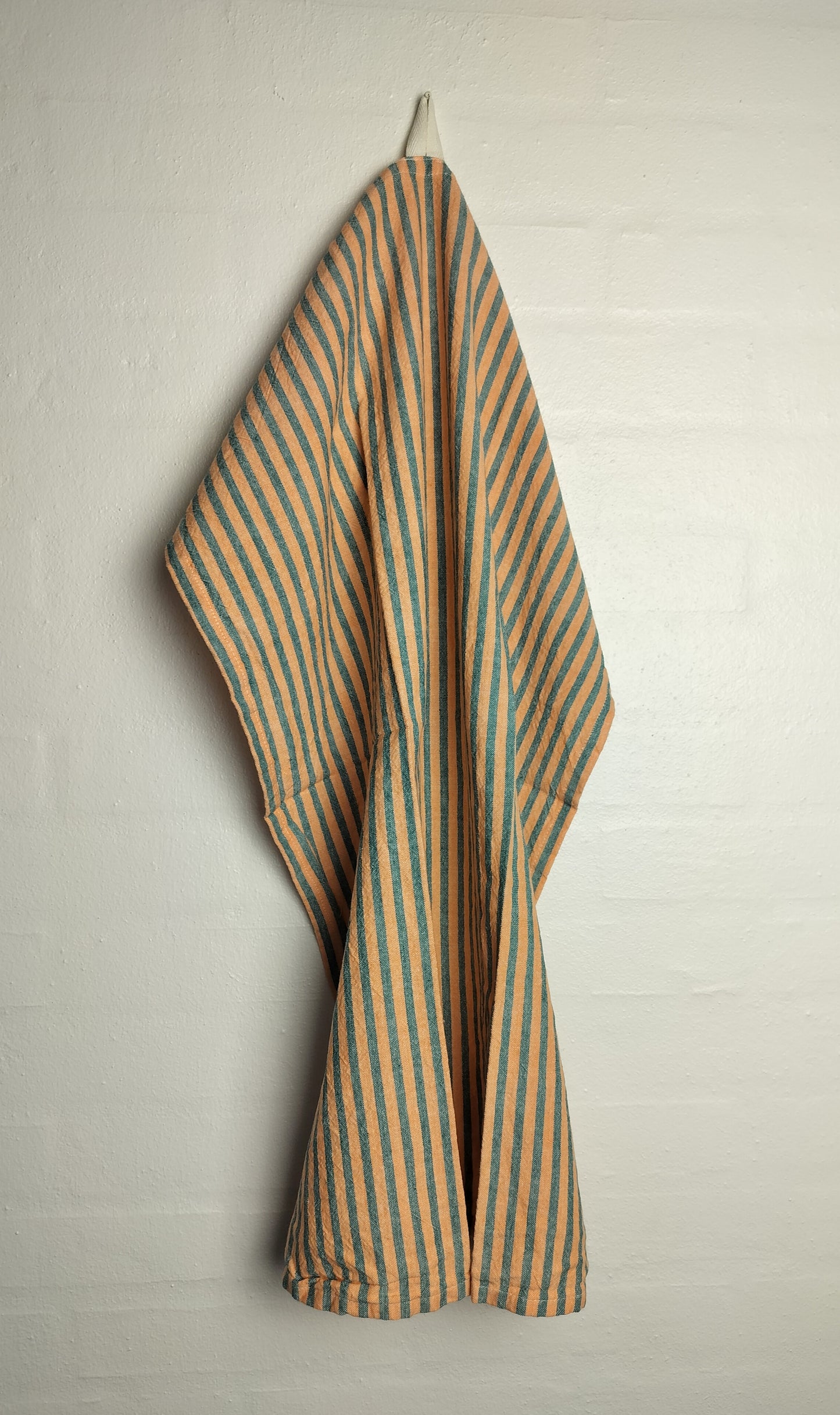 Viskestykke grøn og fersken