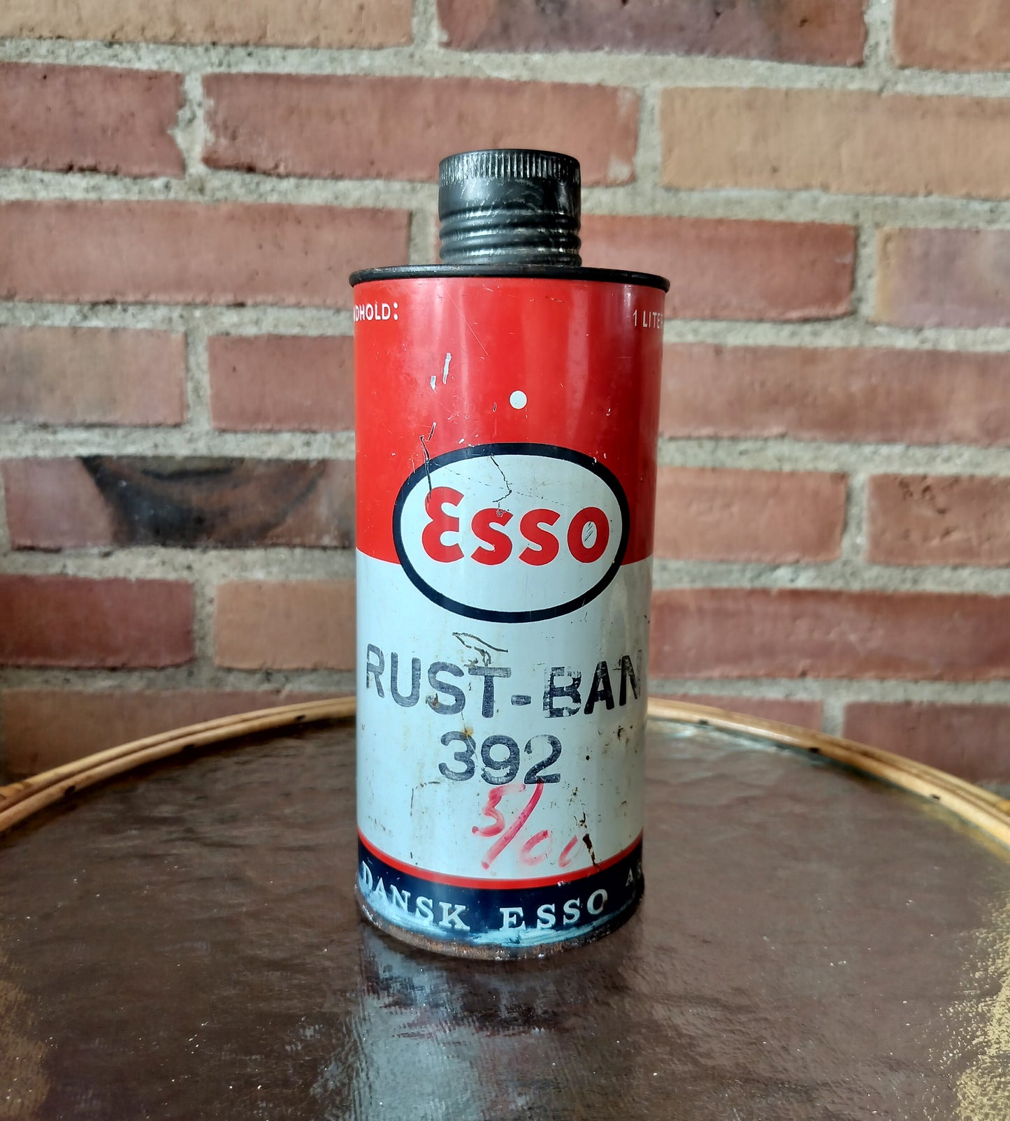 Secondhand - Gammel Esso dunk "RUST-BAN 392"