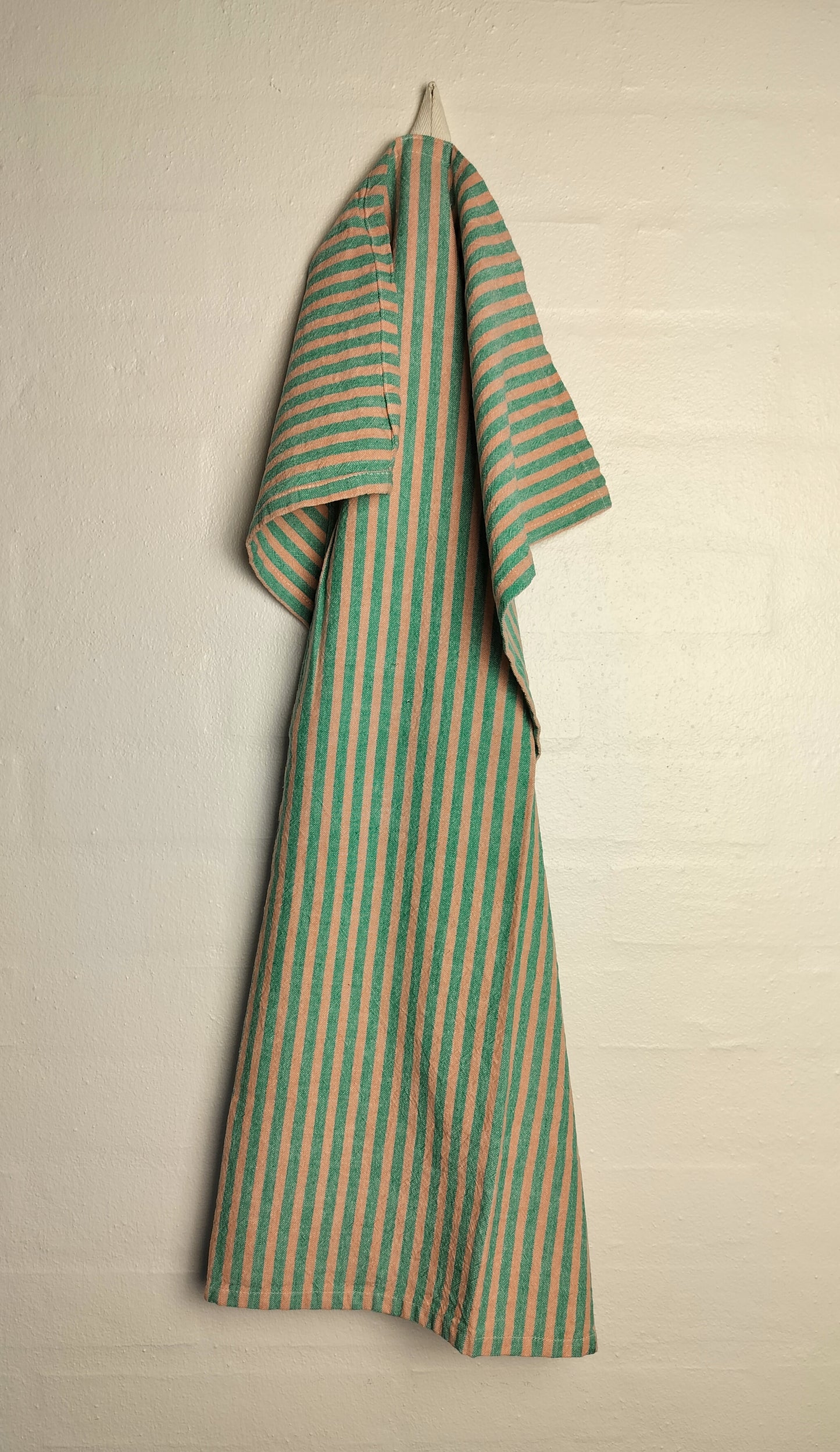 Viskestykke grøn og lyserød