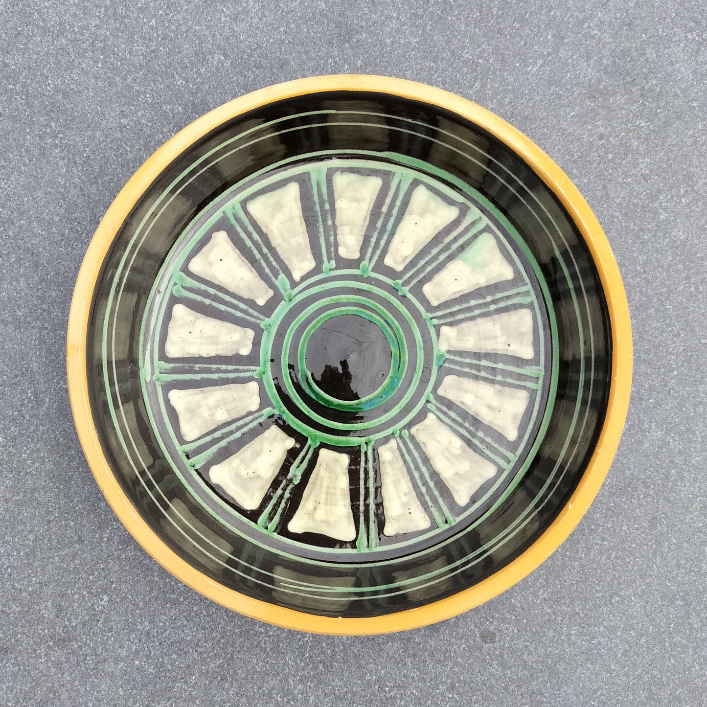 Secondhand - Lerskål fra Abbednæs Potteri Ø 25,5 cm