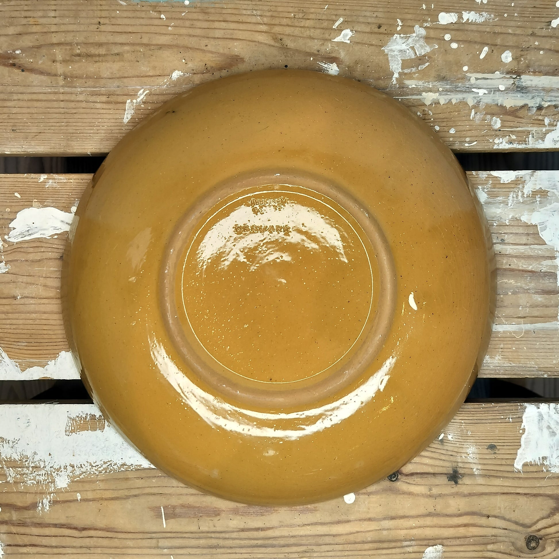 Secondhand - Skønt lerfad fra Abbednæs potteri