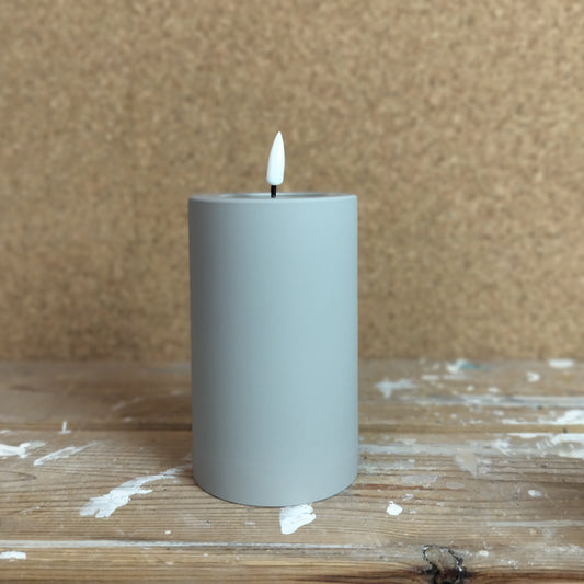 Udendørs Bloklys STØVET SAND 7,5 x 12,5 cm