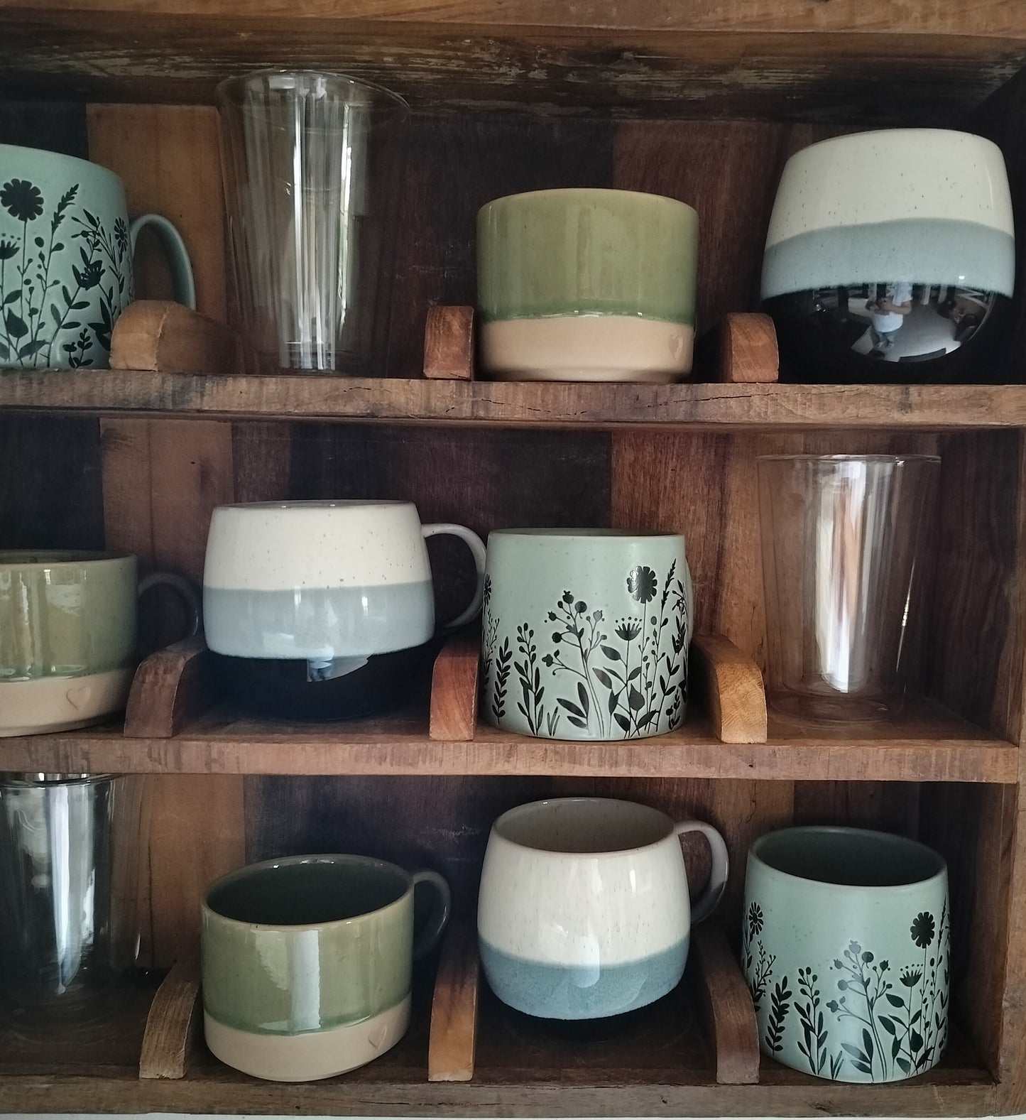 Ib Laursen - Krus Agneta med blåt mønster 400 ml.