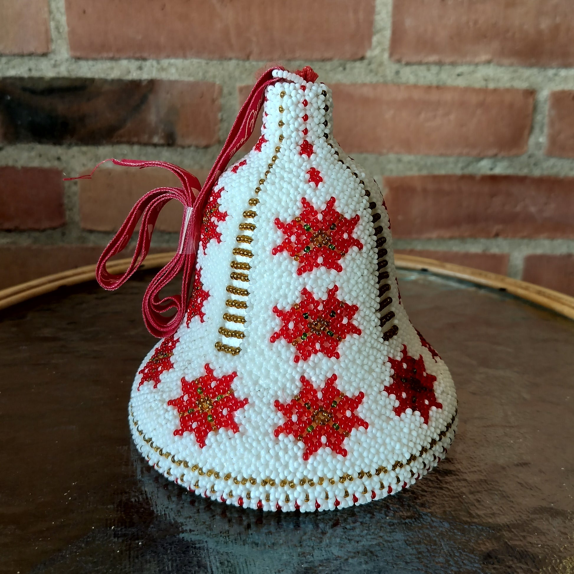 Secondhand - Hvid Perle klokke